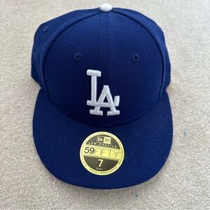 New Era 59fifty Size 7 LA Dodgers Hat, New With Tags